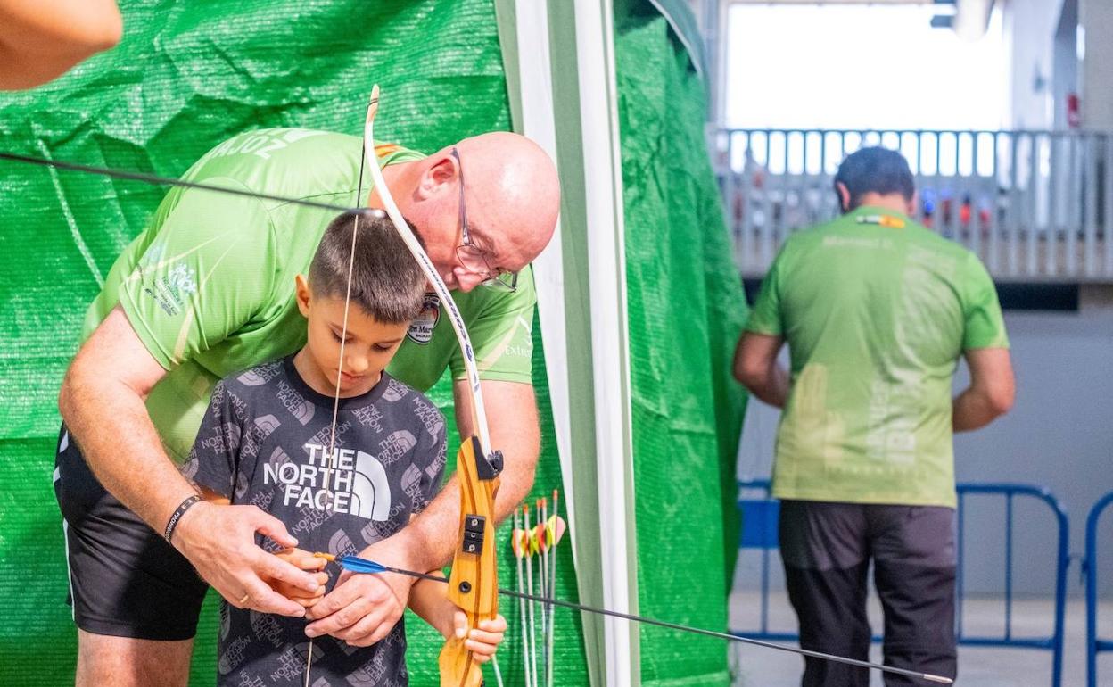 La actividad de tiro con arco ha sido de las más demandadas. 