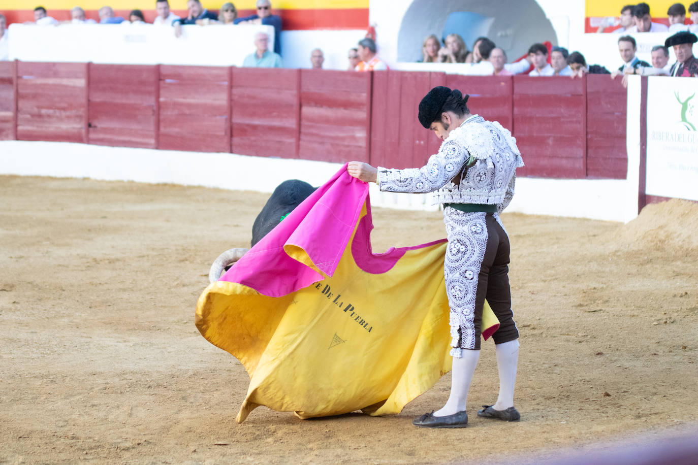 Tarde triunfal, la primera de las dos que componen la Feria taurina de Zafra, donde el público se divirtió con la actuación de los tres toreros y el buen juego en líneas generales de la corrida de Álvaro Núñez. 