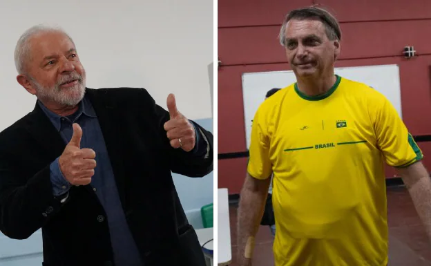 Lula y Bolsonaro lucharán por la presidencia de Brasil tras una reñida primera vuelta
