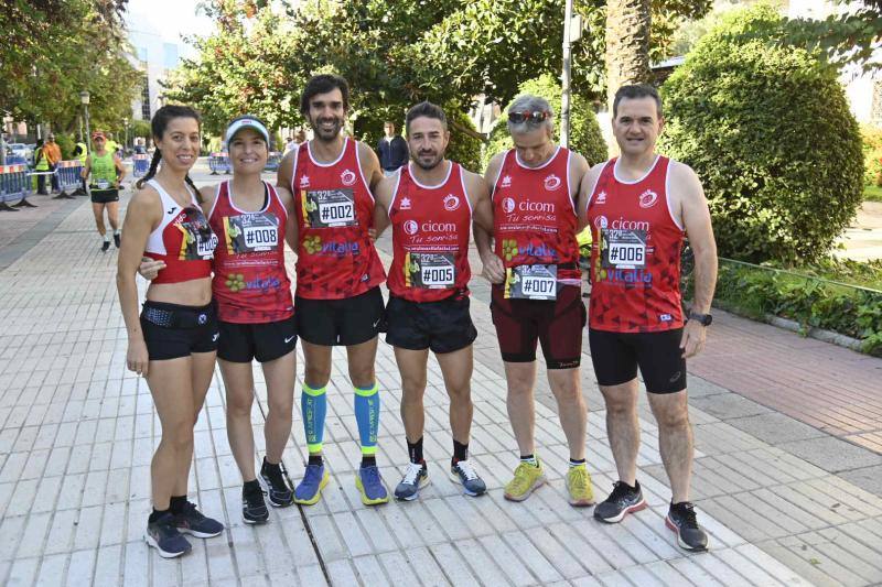 Fotos: Las mejores imágenes de la media maratón Badajoz-Elvas 