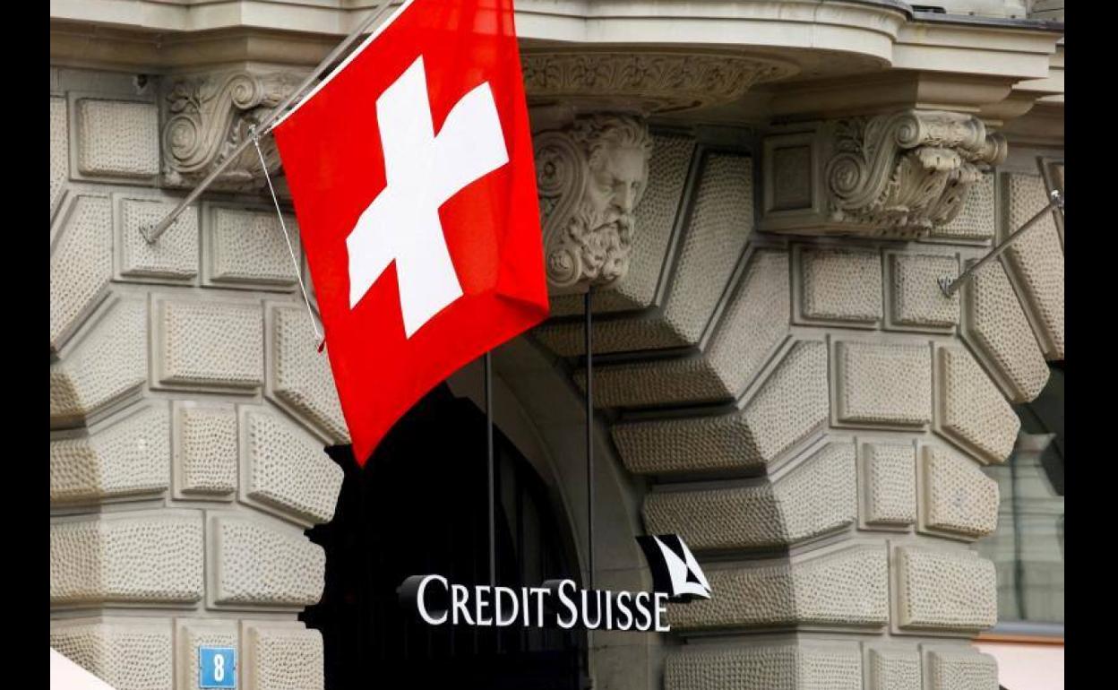 Sede de Credit Suisse en Zurich (Suiza). 