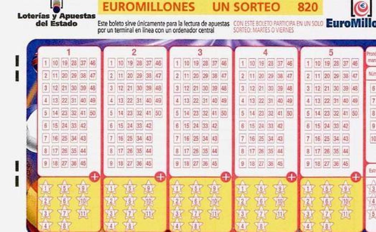 Loterías y Apuestas: Estos son los número agraciados del sorteo de Euromillones de este martes