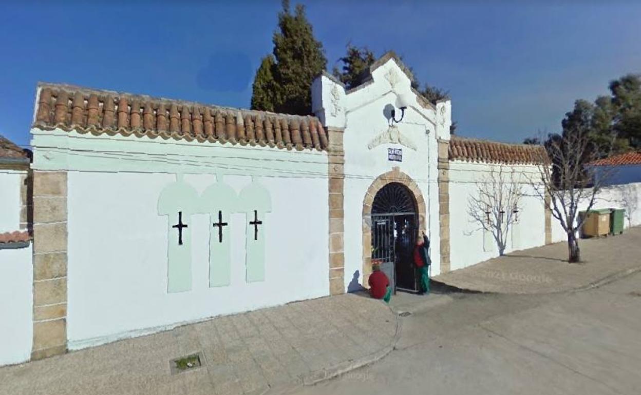 Cementerio de Hervás, que se encuentra en el casco urbano. 