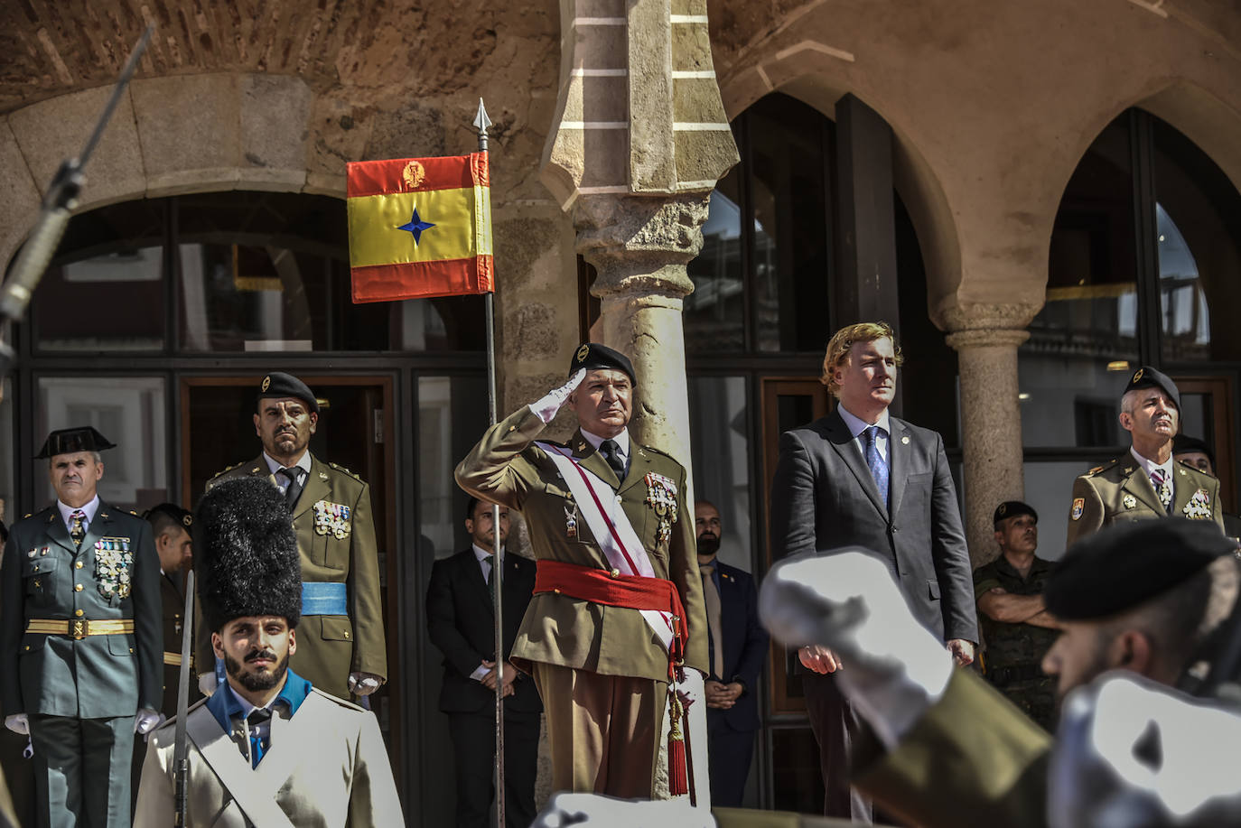 Fotos: La jura de bandera civil en Badajoz, en imágenes