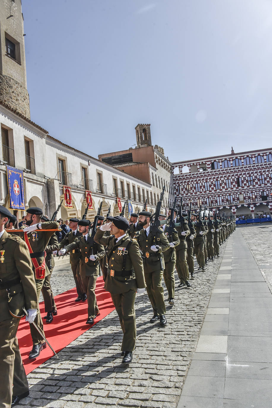 Fotos: La jura de bandera civil en Badajoz, en imágenes