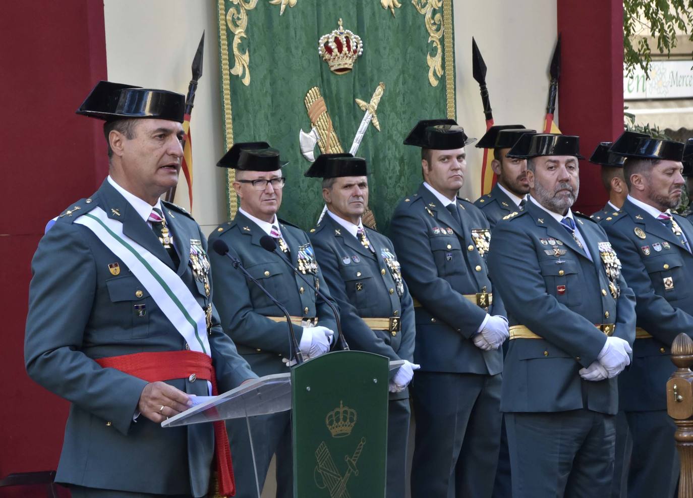 Fotos: Actos de la Guardia Civil en Badajoz para conmemorar el 12 de octubre