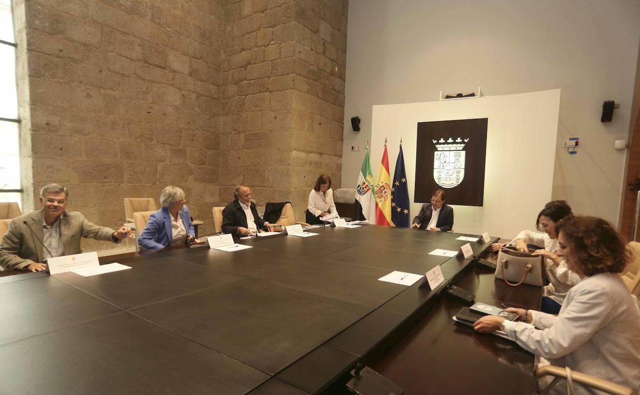 Consejo de Gobierno de la Junta el pasado lunes, que aprobó el proyecto de cuentas para 2023.