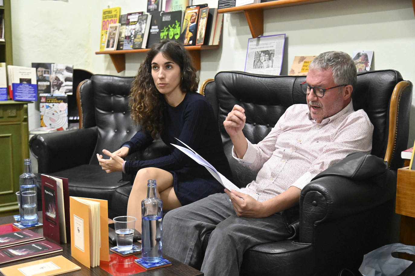 Presentación en la Librería Tusitala.
