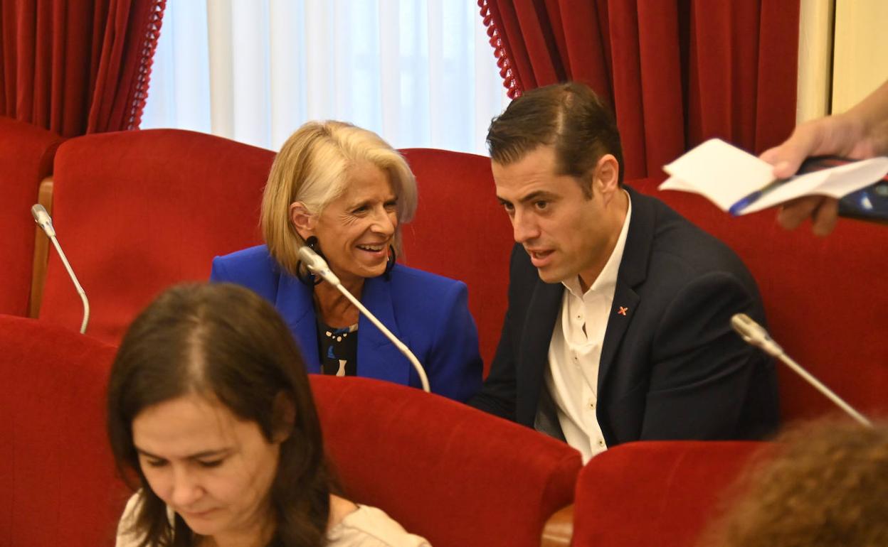 Paloma Morcillo y Alejandro Vélez. 