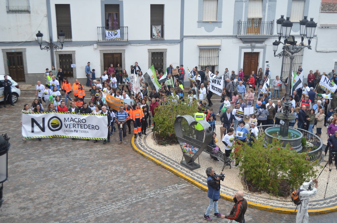 Fotos: Salvatierra grita contra el macrovertedero