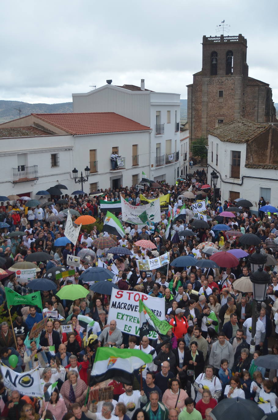 Fotos: Salvatierra grita contra el macrovertedero