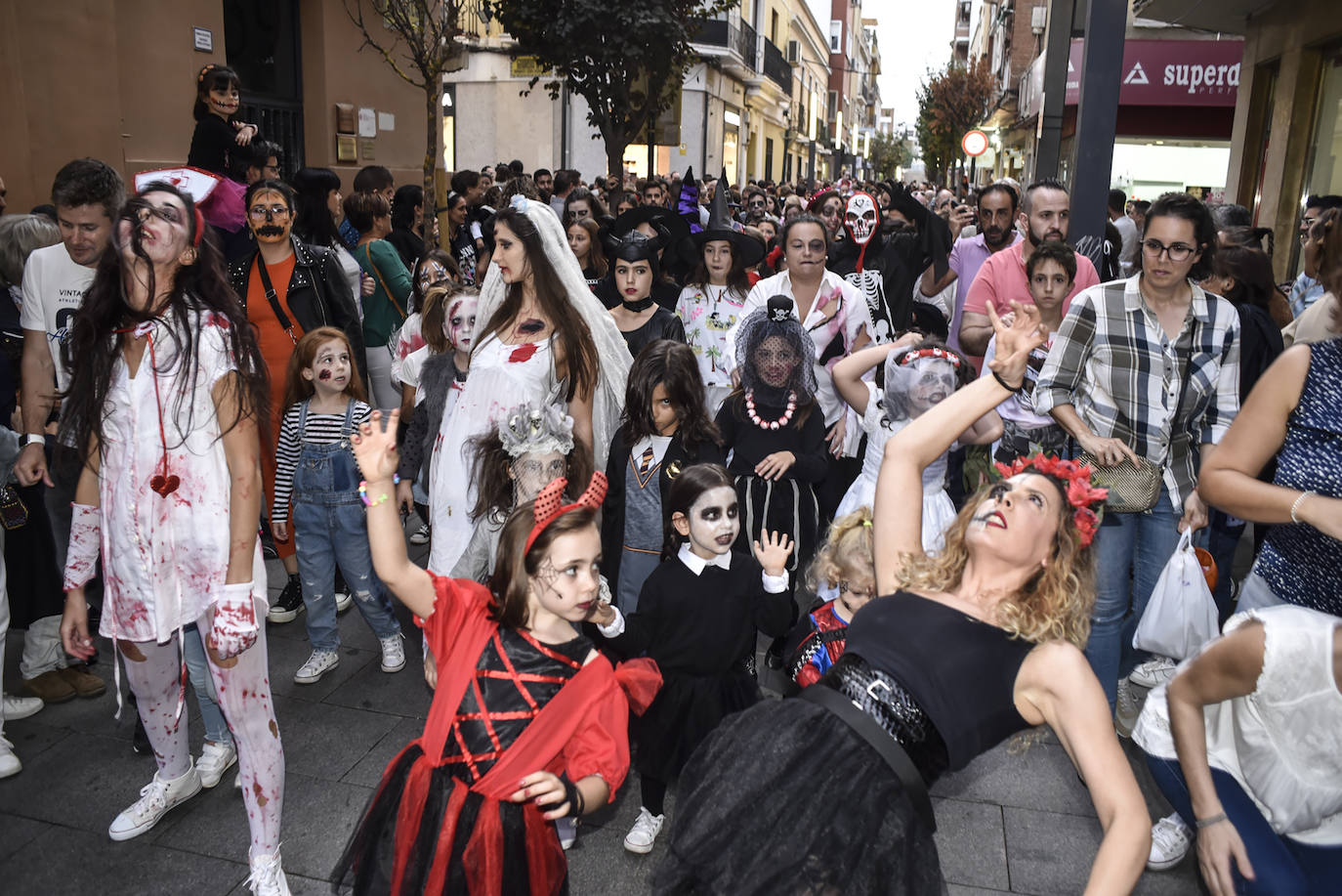 Fotos: El centro de Badajoz, de miedo