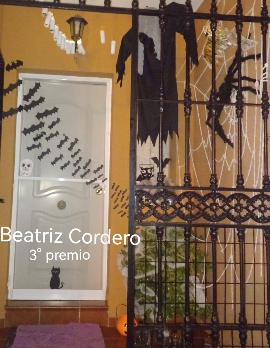 Imagen secundaria 2 - Detalles de las tres fachadas ganadoras del concurso de decoración organizado por la Asociación Cultural 'Amigos de Alconchel'. 