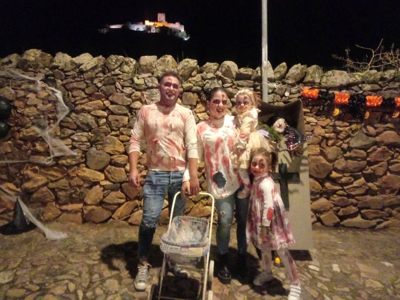 La calle Venero y su entorno acogieron las activiadades de 'Noche de Ánimas' 2022. 