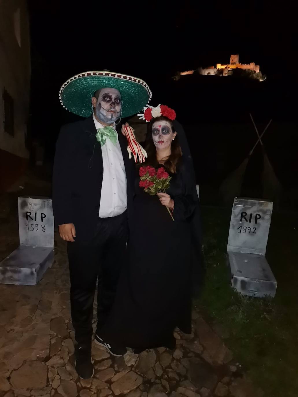 La calle Venero y su entorno acogieron las activiadades de 'Noche de Ánimas' 2022. 