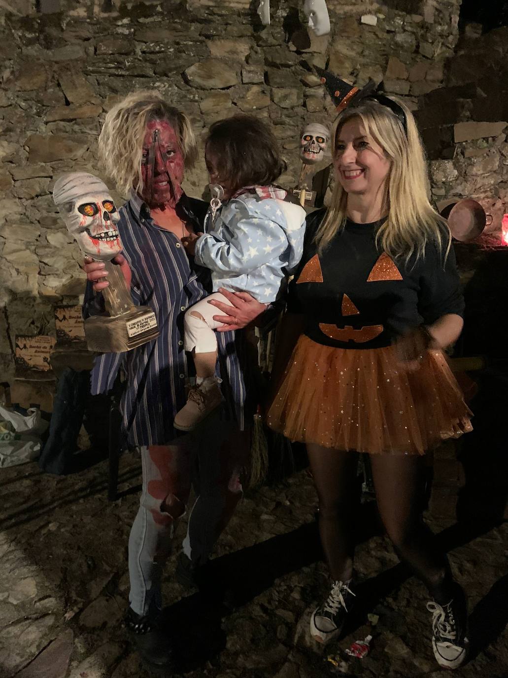 La calle Venero y su entorno acogieron las activiadades de 'Noche de Ánimas' 2022. 