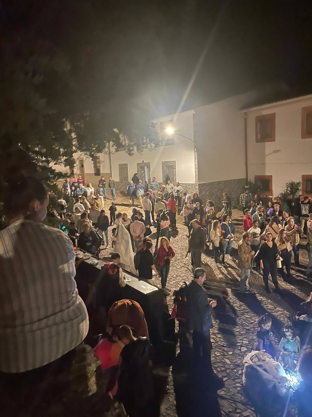 La calle Venero y su entorno acogieron las activiadades de 'Noche de Ánimas' 2022. 