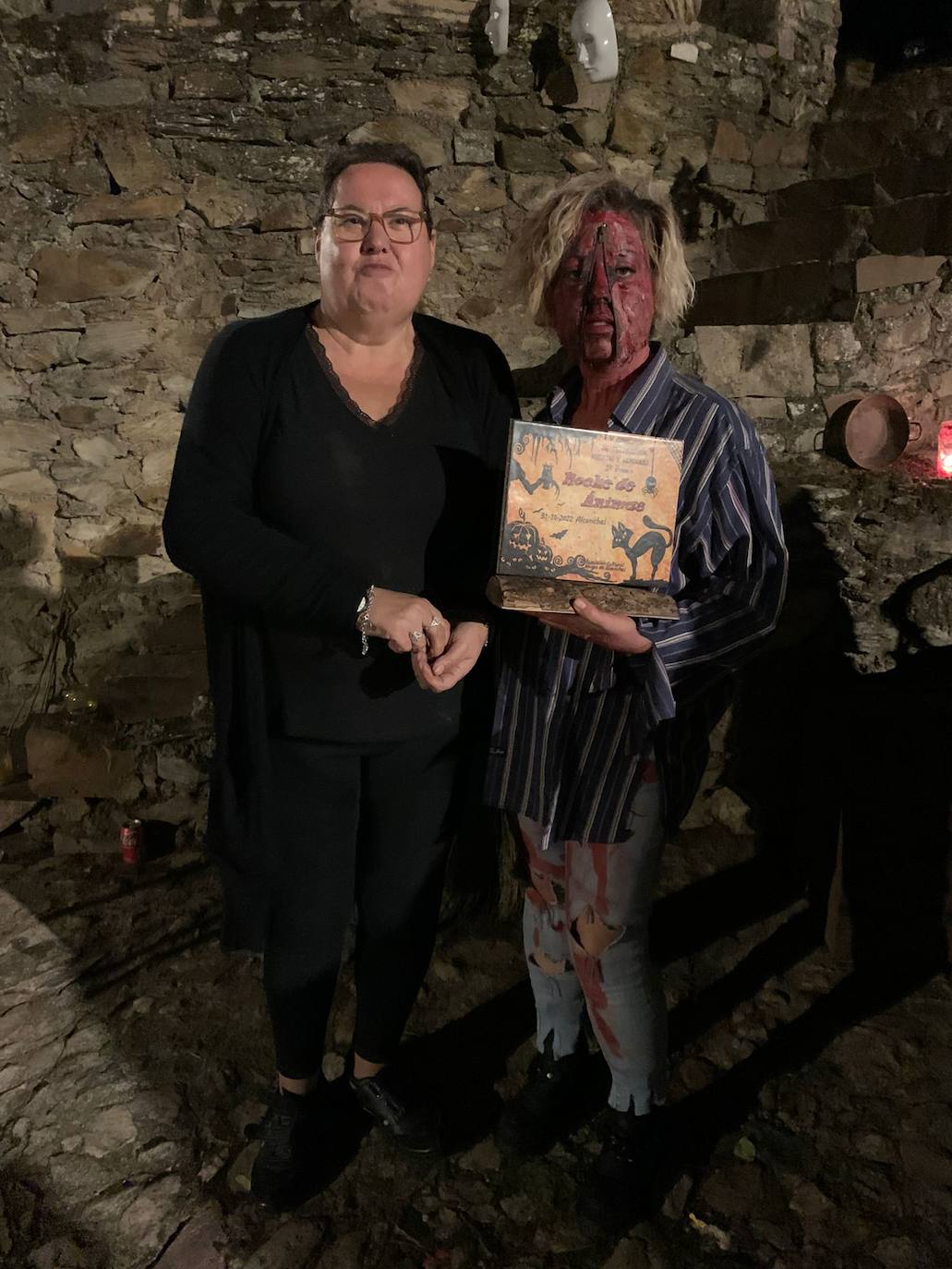 La calle Venero y su entorno acogieron las activiadades de 'Noche de Ánimas' 2022. 