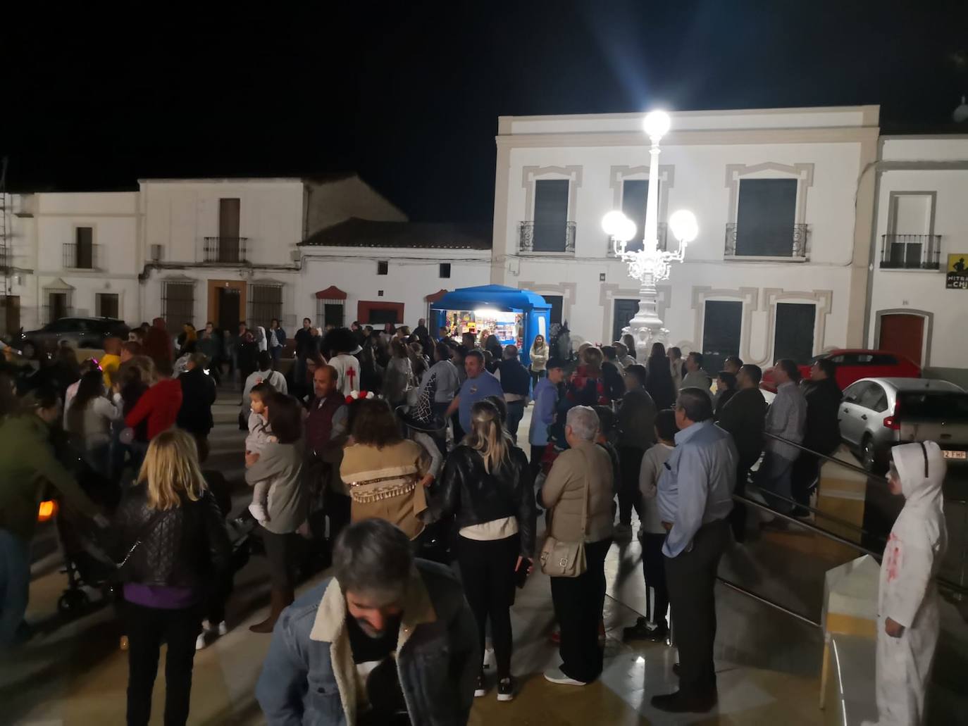 La calle Venero y su entorno acogieron las activiadades de 'Noche de Ánimas' 2022. 