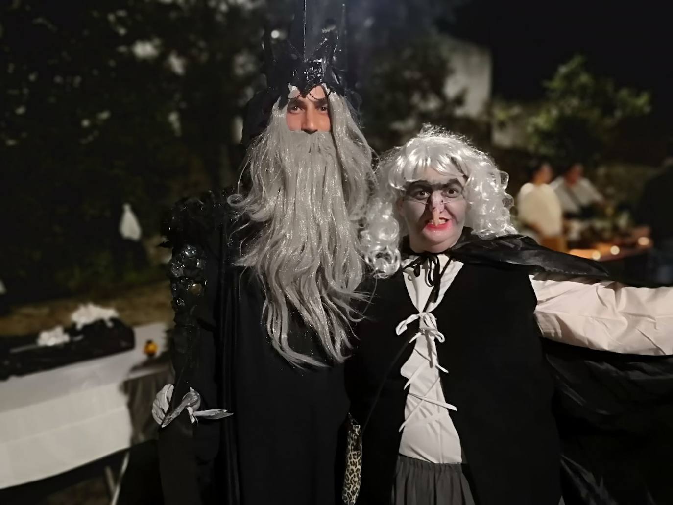 La calle Venero y su entorno acogieron las activiadades de 'Noche de Ánimas' 2022. 