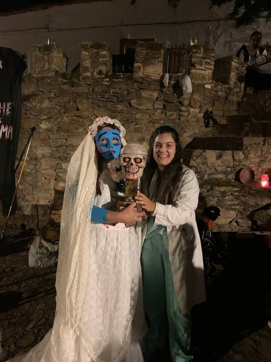 La calle Venero y su entorno acogieron las activiadades de 'Noche de Ánimas' 2022. 