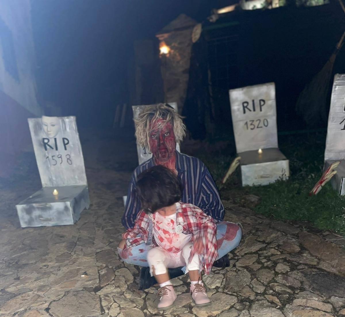 La calle Venero y su entorno acogieron las activiadades de 'Noche de Ánimas' 2022. 