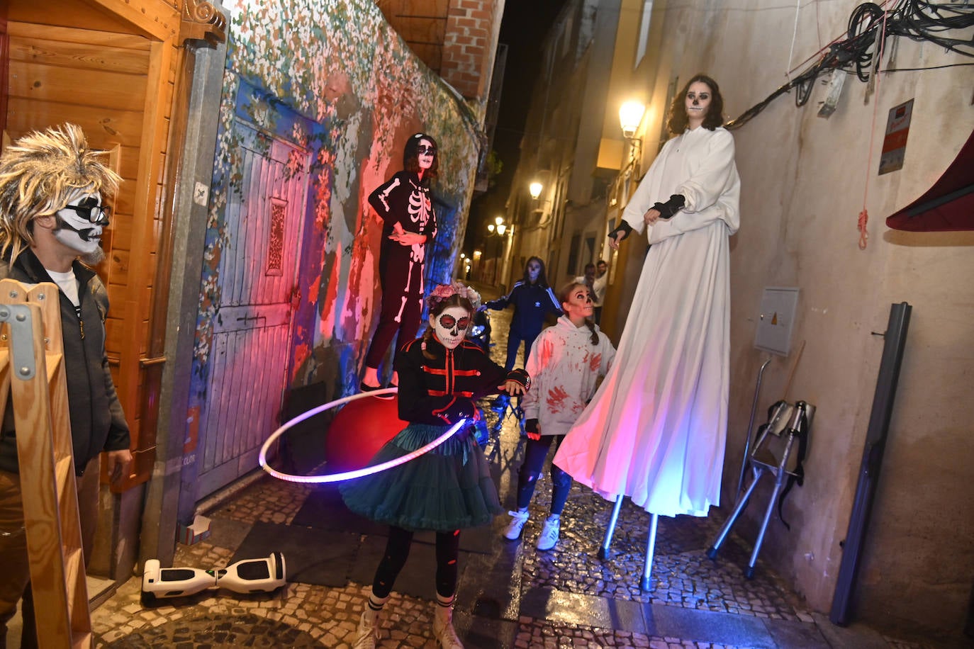 Fotos: El Casco Antiguo de Badajoz da más miedo que nunca