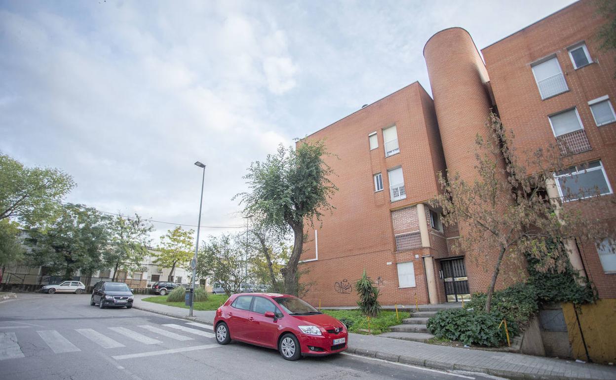 Foto de la calle Río Vístula, donde el martes falleció la menor en una vivienda situada en esta vía. 