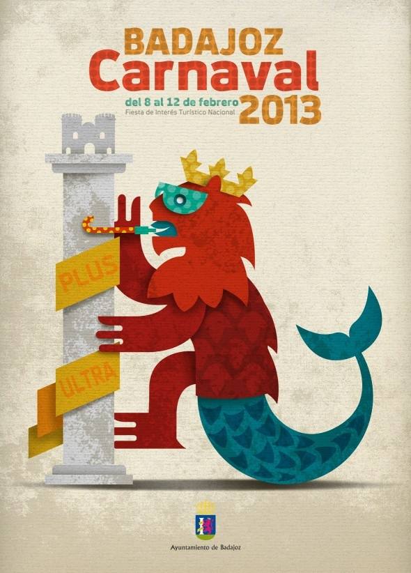 Carteles del Carnaval de Badajoz