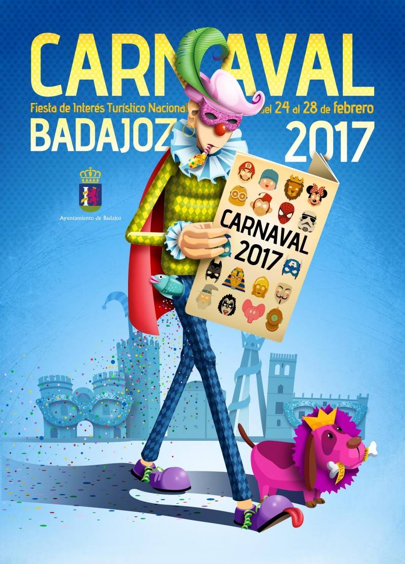 Carteles del Carnaval de Badajoz