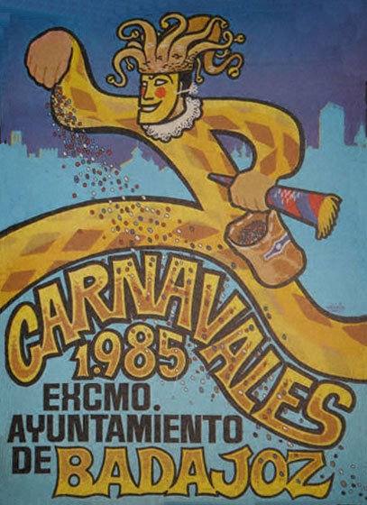 Carteles del Carnaval de Badajoz