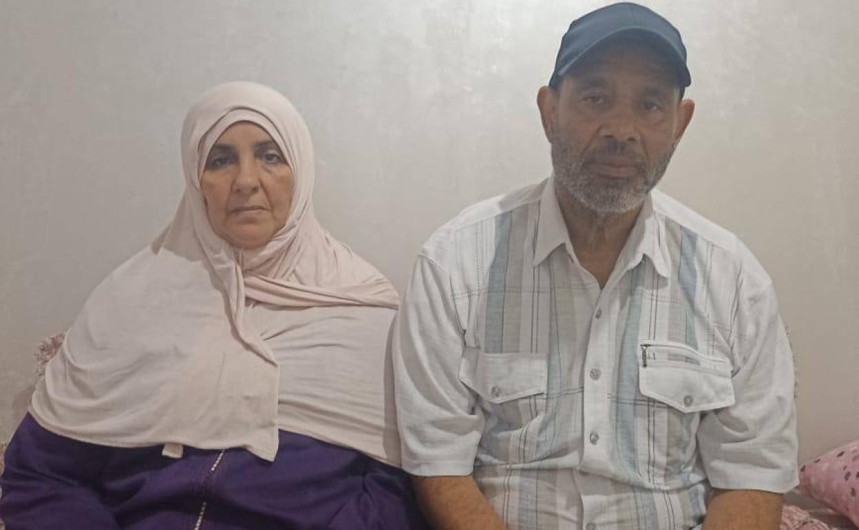 Los padres de Imane Saadaoui, Malika y Mostafa, luchan por recuperar la tutela de su nieto. 