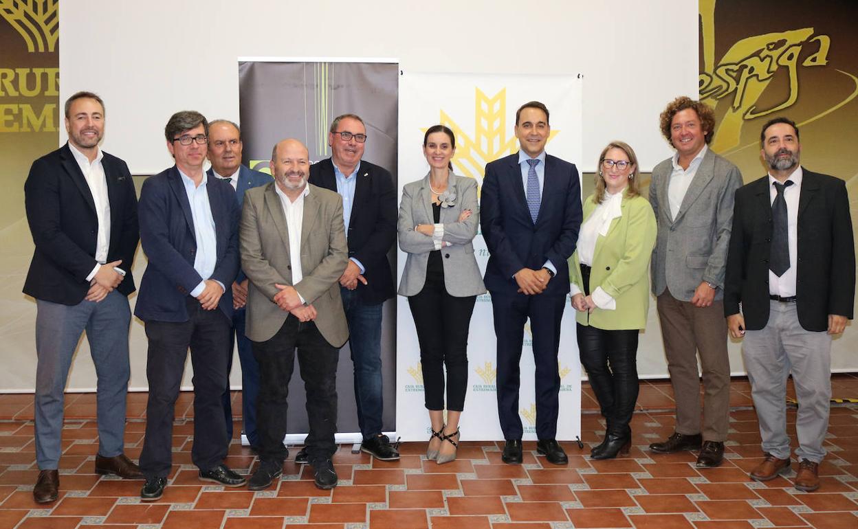 Ponentes de la jornada dedicada a la digitalización del campo.