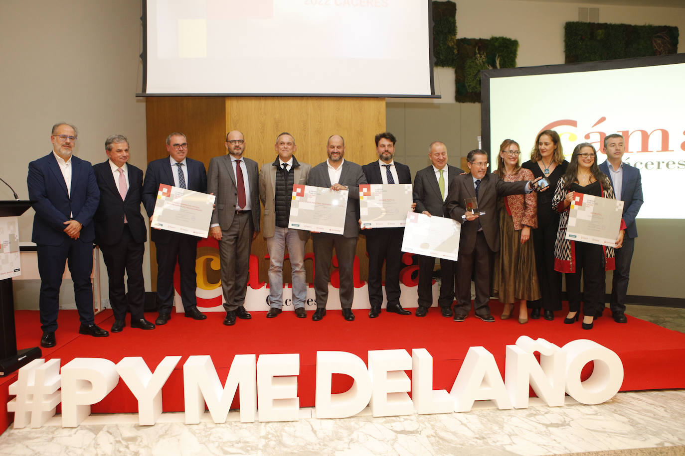 Entrega de los premios PYME del año