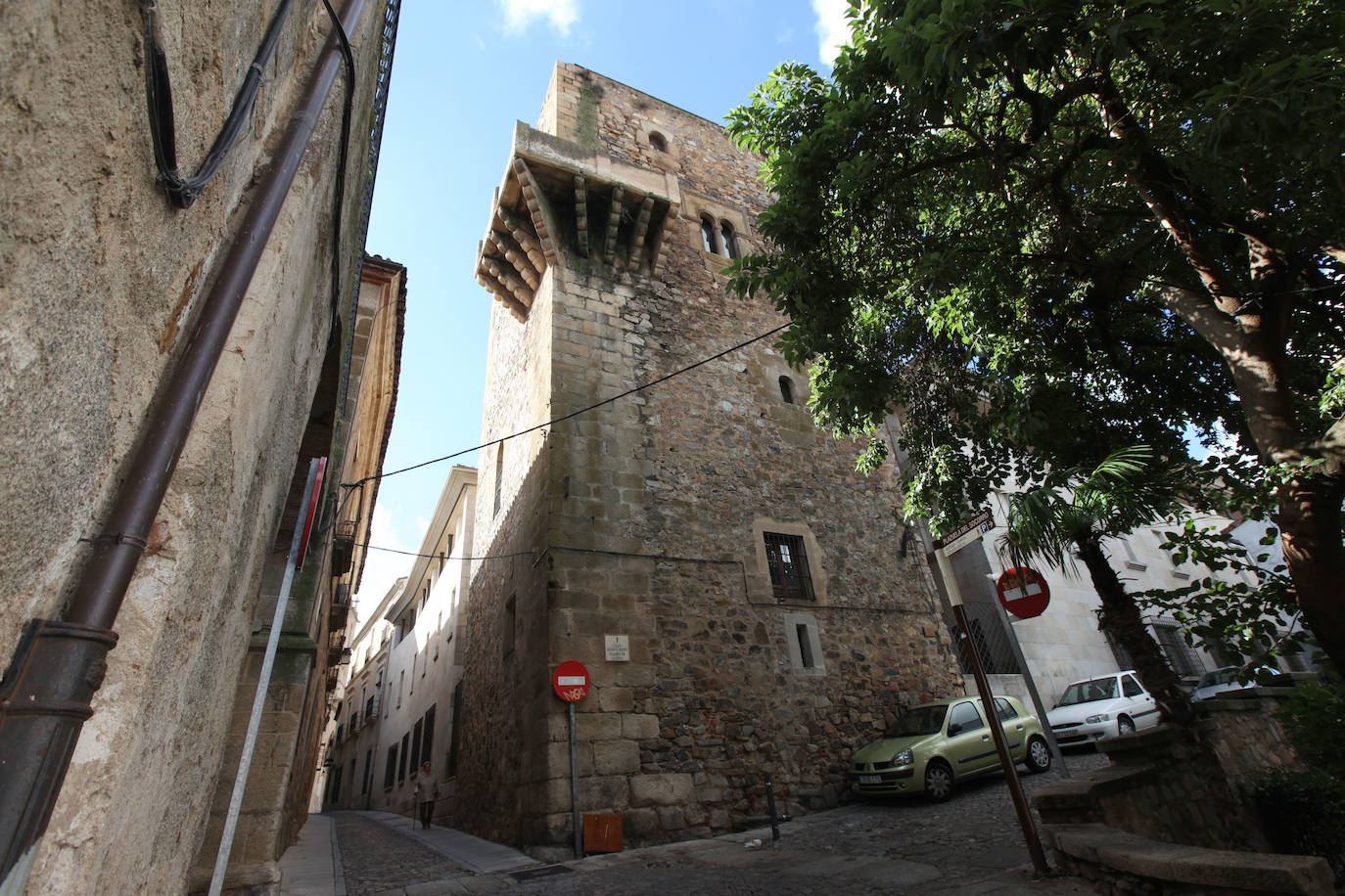 Torre de los Espaderos en donde vivía Joaquín Muñoz Chaves.