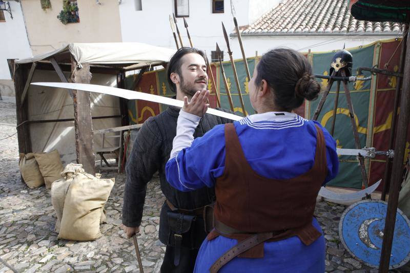 Fotos: El Mercado Medieval de Cáceres, ante su jornada más multitudinaria