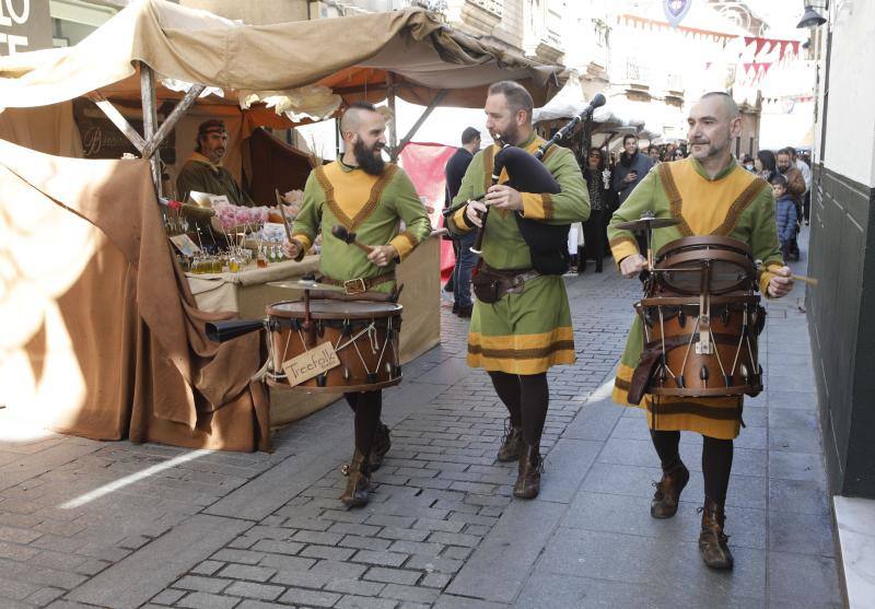 Fotos: El Mercado Medieval de Cáceres, ante su jornada más multitudinaria