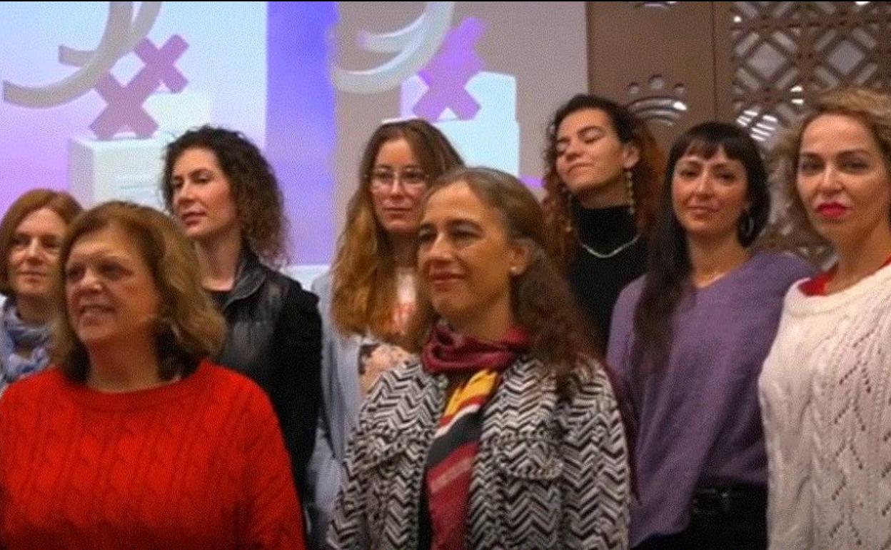 Presentación de los actos de la Diputación de Badajoz con motivo del 25-N.