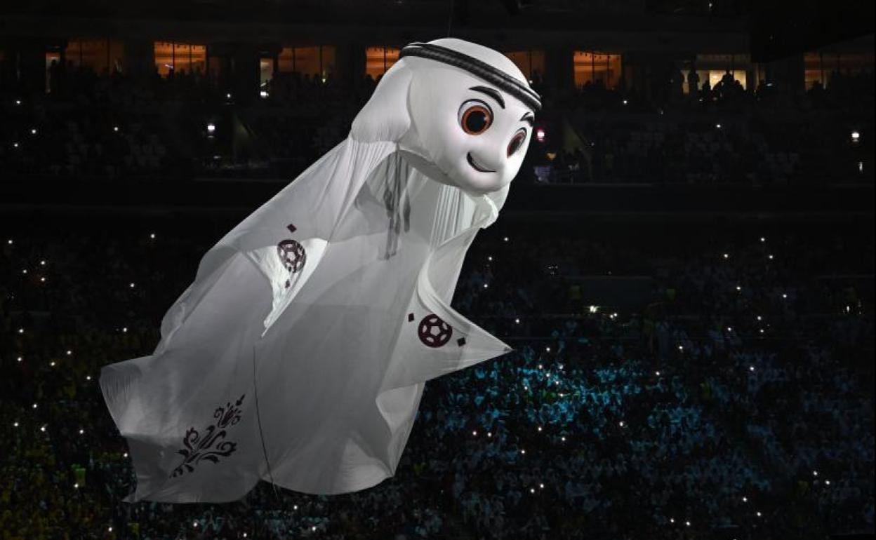 Mascota oficial del Mundial de Qatar.