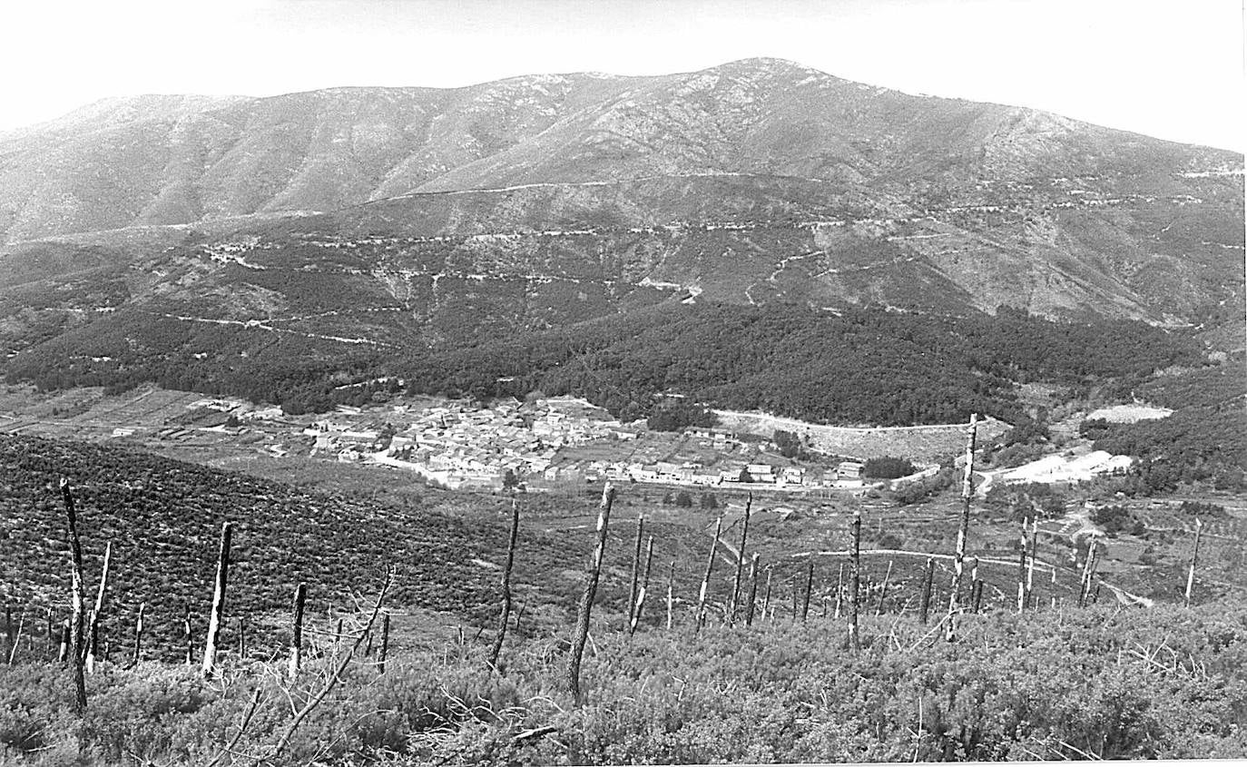 Panorámica de Descargamaría en el año 1996.