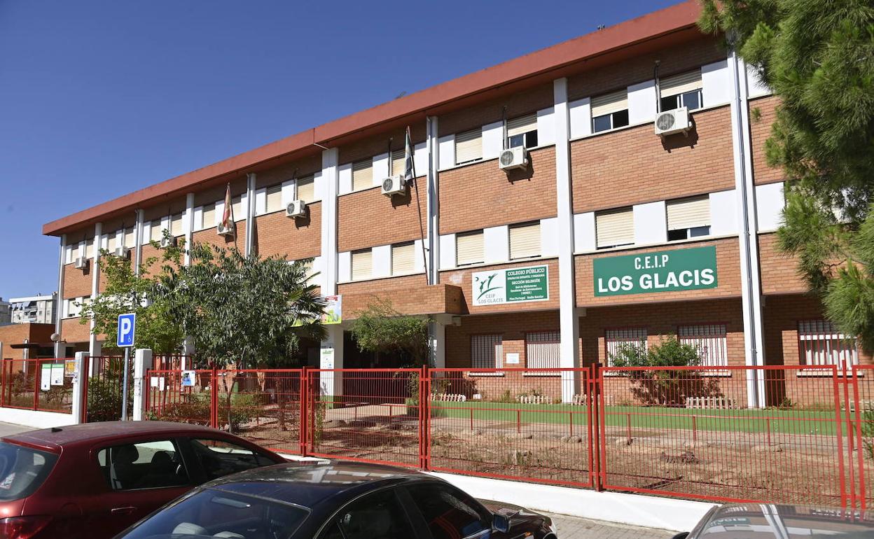 Colegio de Los Glacis, en Badajoz. 