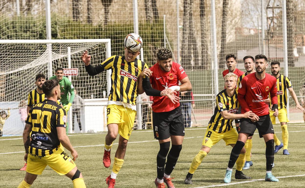 Imagen de archivo de un partido del Montijo.