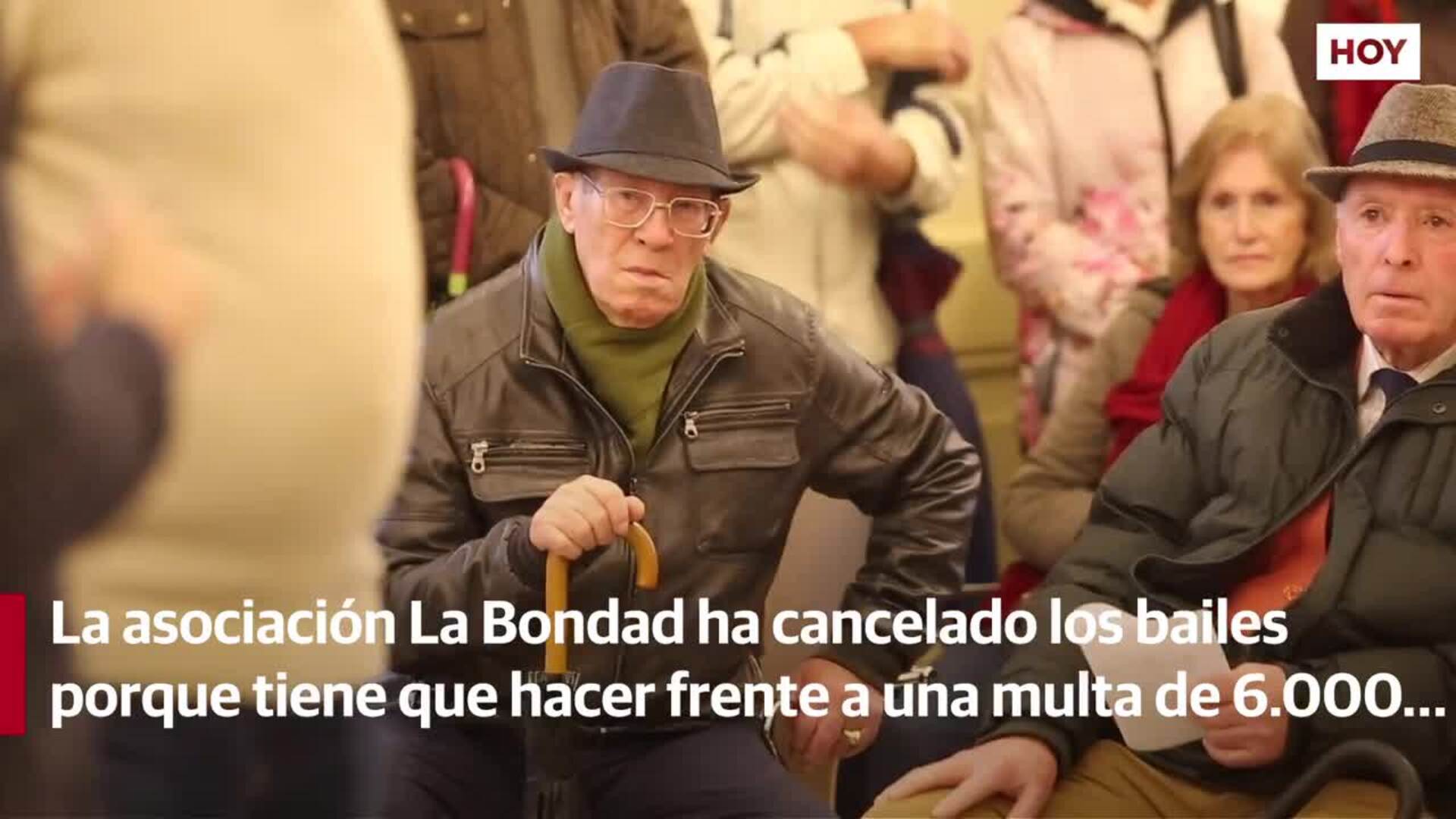 Los mayores de Cáceres, en pie de guerra por la suspensión de los bailes en el hogar de la Bondad