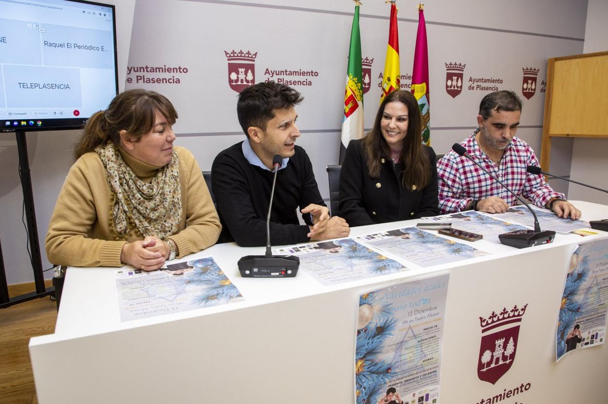 Presentación de la iniciativa navideña y solidaria. 