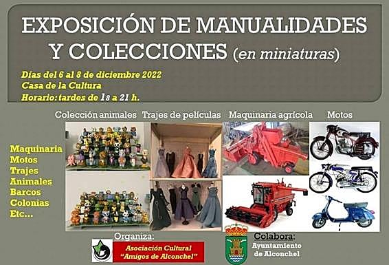 Imagen principal - &#039;Amigos de Alconchel&#039; organiza una exposición con colecciones de objetos