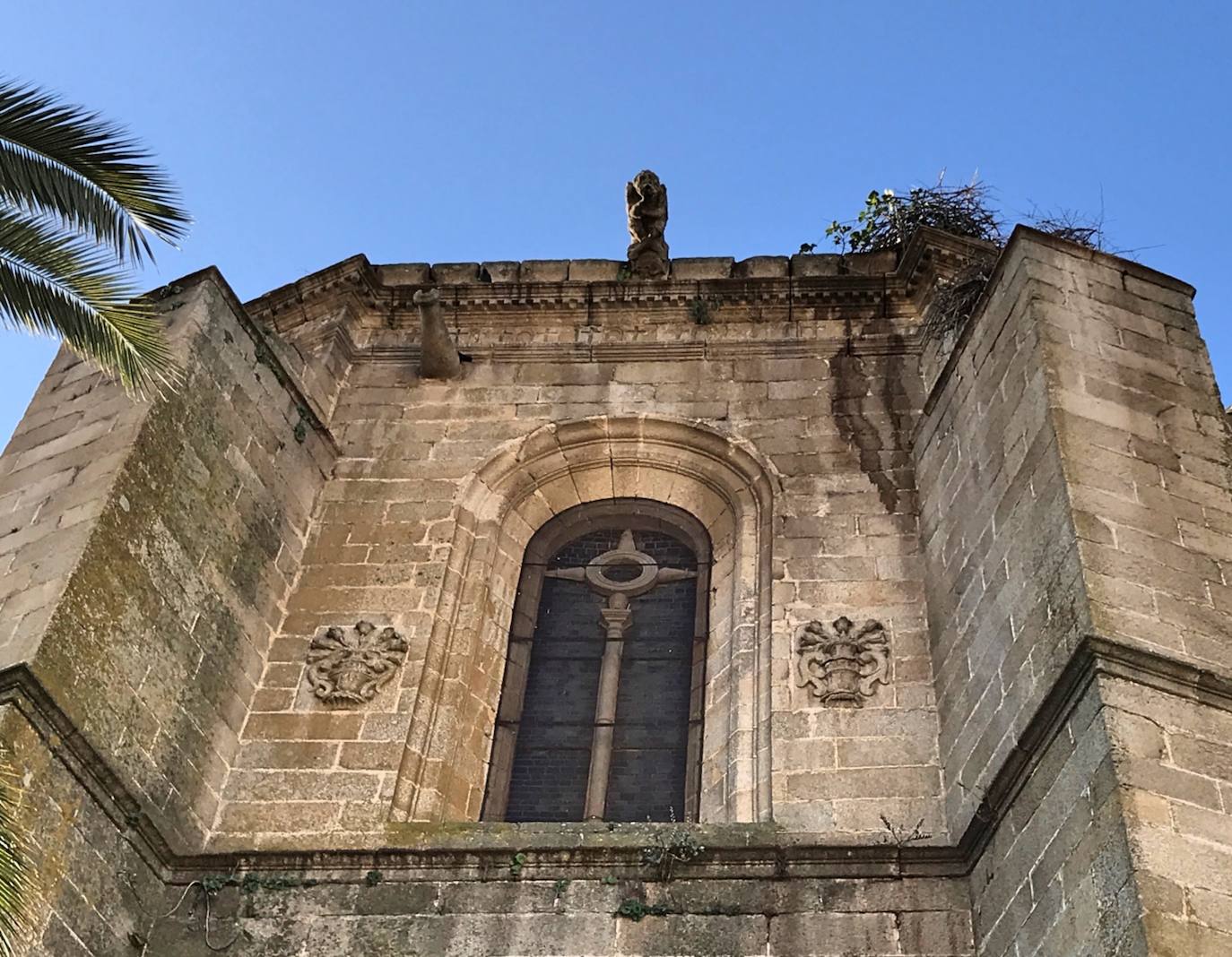 El paseo en Casar de Cáceres. 