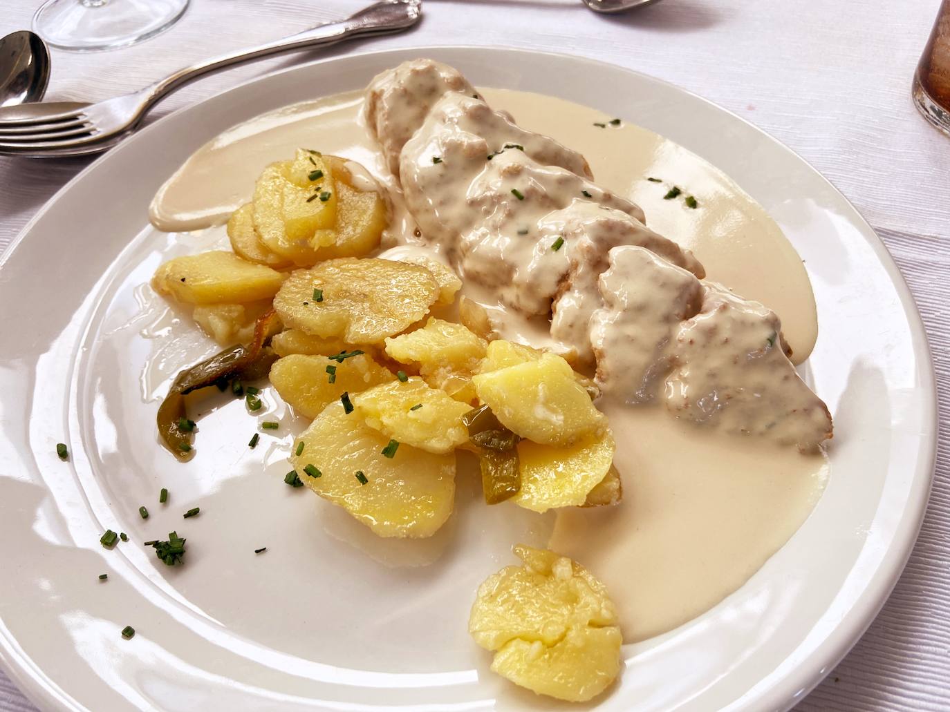 La comida en Casar de Cáceres.