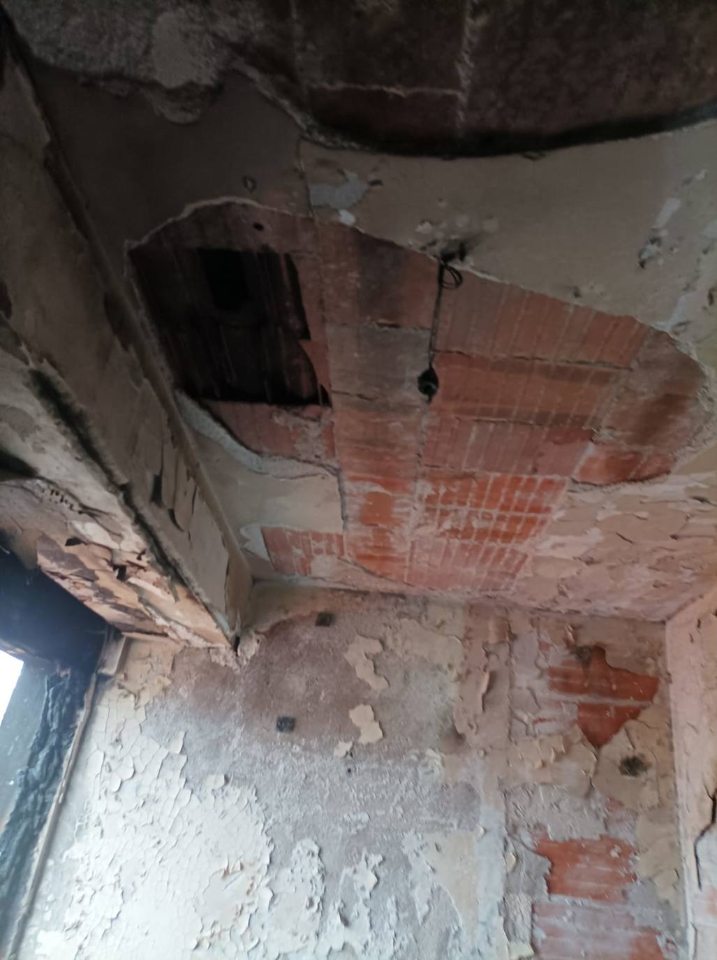 Fotos: Incendio en una vivienda de Plasencia