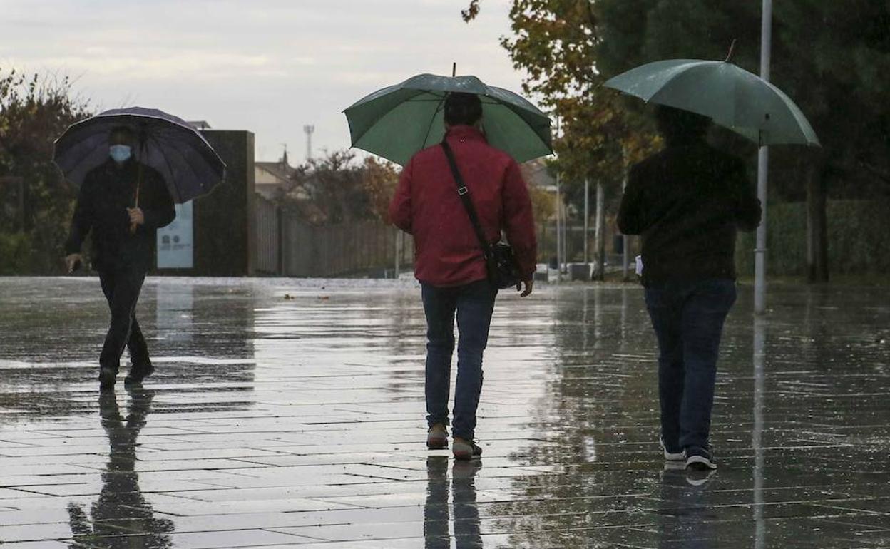 Dos localidades extremeñas, entre las diez más lluviosas del país este domingo