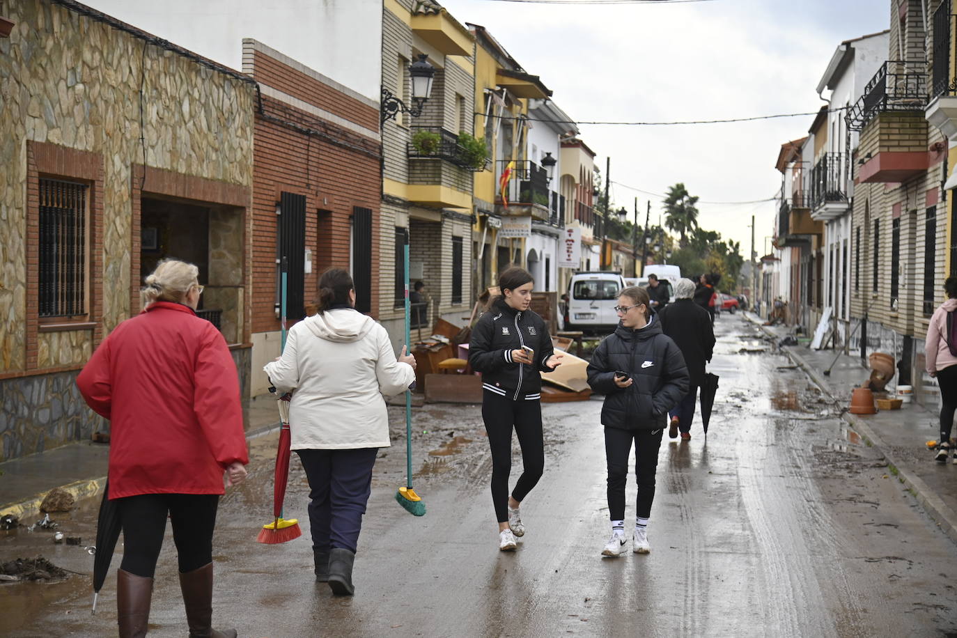 Fotos: Así ha quedado La Roca de la Sierra tras las inundaciones